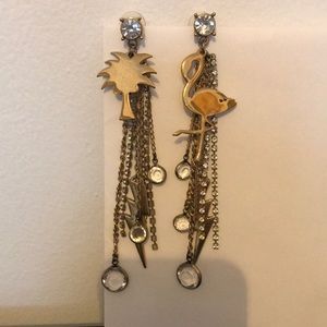 Betsey Johnson Tropical Earrings